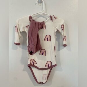 Kyte Baby Mulberry Rainbow Long Sleeved Bodysuit